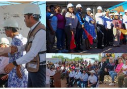 Presente Doctora Karla Córdova González en banderazo de arranque de obra de modernización de carretera Guaymas-Chihuahua