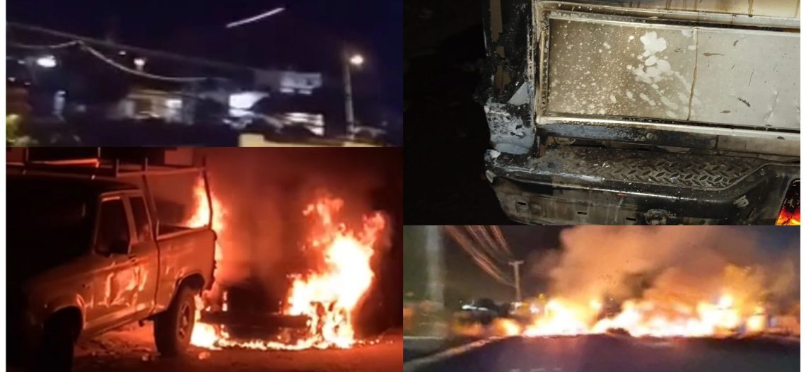 Violenta madrugada en Guaymas Norte