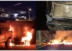 Violenta madrugada en Guaymas Norte