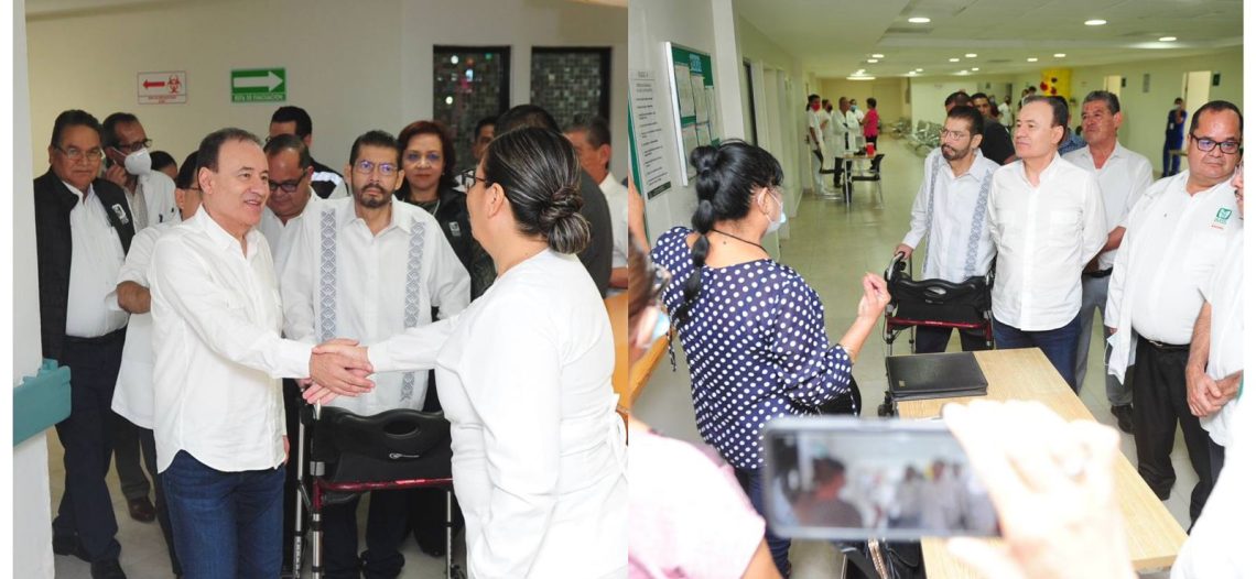 Avanza rehabilitación de centros de salud en Sonora: gobernador Alfonso Durazo