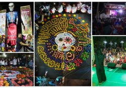 Familias guaymenses y visitantes se suman a las actividades del Festival de la Calaca 2022