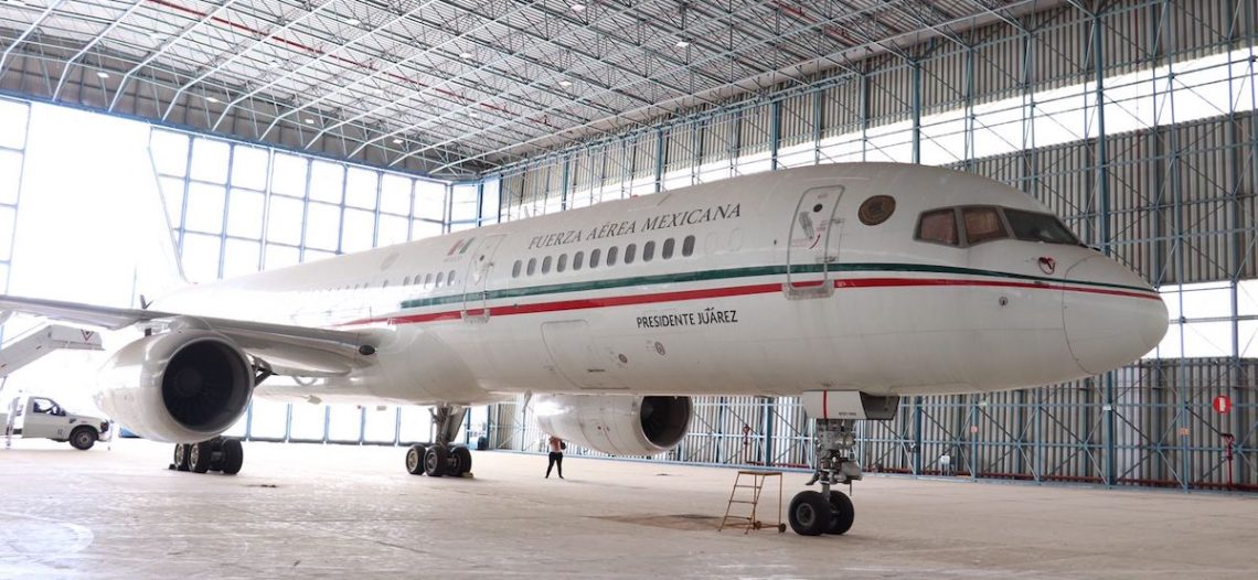 La Sedena quiere el avión presidencial