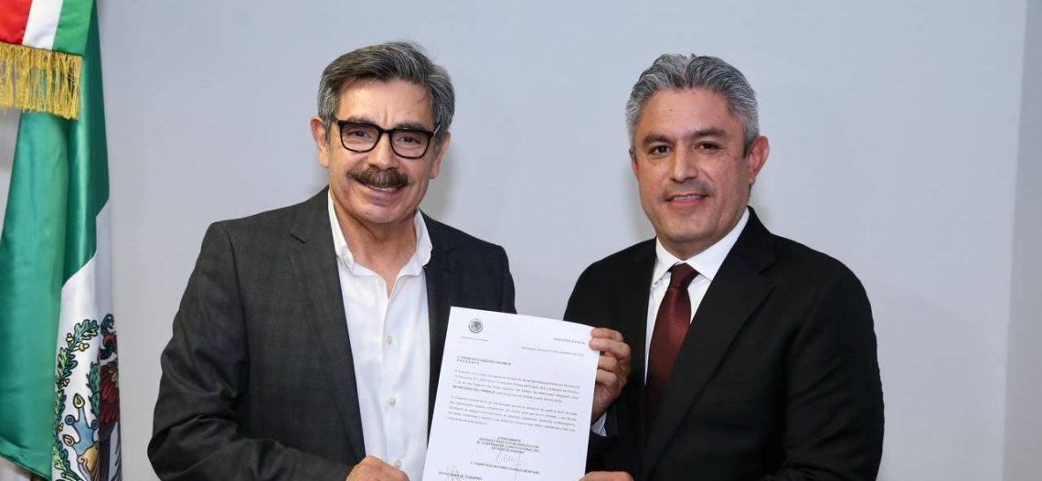 Rinde protesta Francisco Vázquez Valencia como nuevo secretario del Trabajo
