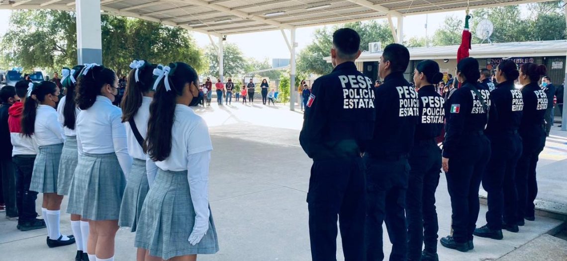 Miles de niñas y niños apoyan a la Policía Estatal como Promotores de la Paz