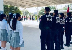 Miles de niñas y niños apoyan a la Policía Estatal como Promotores de la Paz