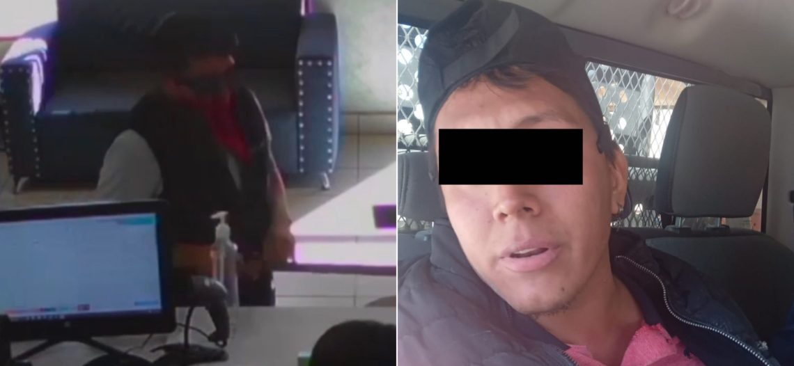 Detiene policía municipal a Asaltante en Empalme