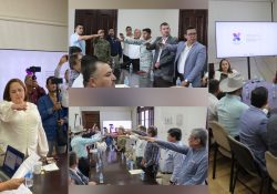 Toman protesta a integrantes del Consejo Municipal y del Comité Ciudadano de Seguridad Pública de Guaymas
