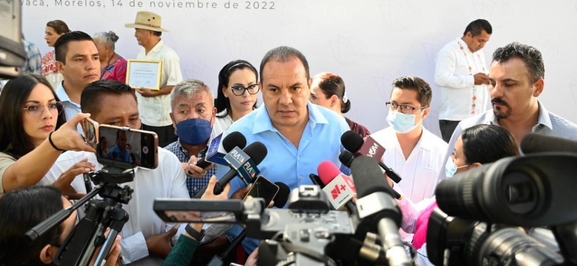 Cuauhtémoc Blanco reconoce y agradece el apoyo de López Obrador para Morelos