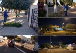 Servicios Públicos mejora imagen urbana en vialidades principales y en colonias de Guaymas
