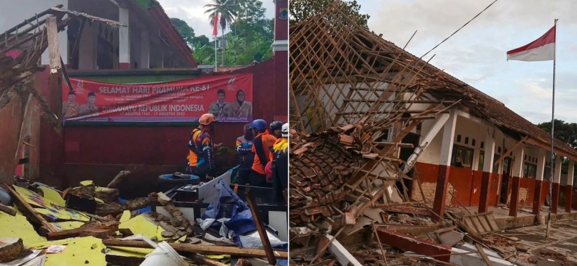Ahora fue en Indonesia; sismo deja 162 muertos y más de 700 heridos