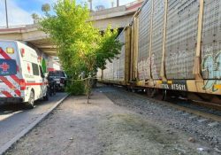 Tragedia en Nogales; Muere jovencita al ser arrollada por el tren