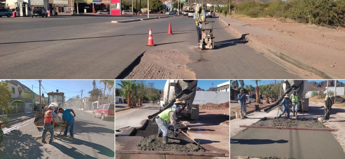 Rehabilita Infraestructura Urbana y Obras Públicas vialidades a través del Programa Emergente de Bacheo