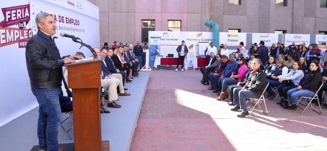 Ferias del Empleo benefician a más de tres mil sonorenses: secretario del Trabajo