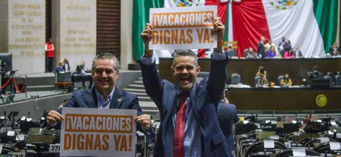 Diputados aprueban vacaciones dignas; dictamen pasa al Senado