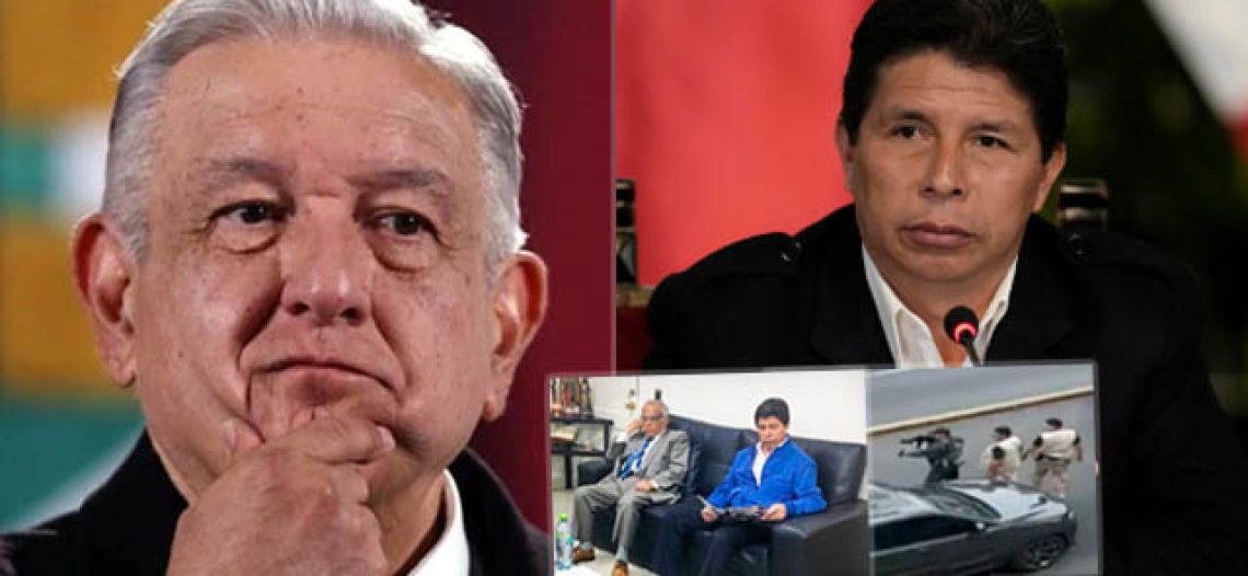 AMLO sugiere que EEUU participó en ‘golpe de Estado’ contra Pedro Castillo