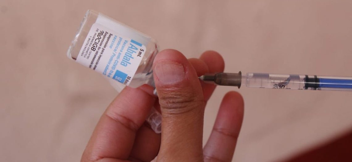 Inicia la aplicación de biológico cubano Abdala contra covid en CDMX