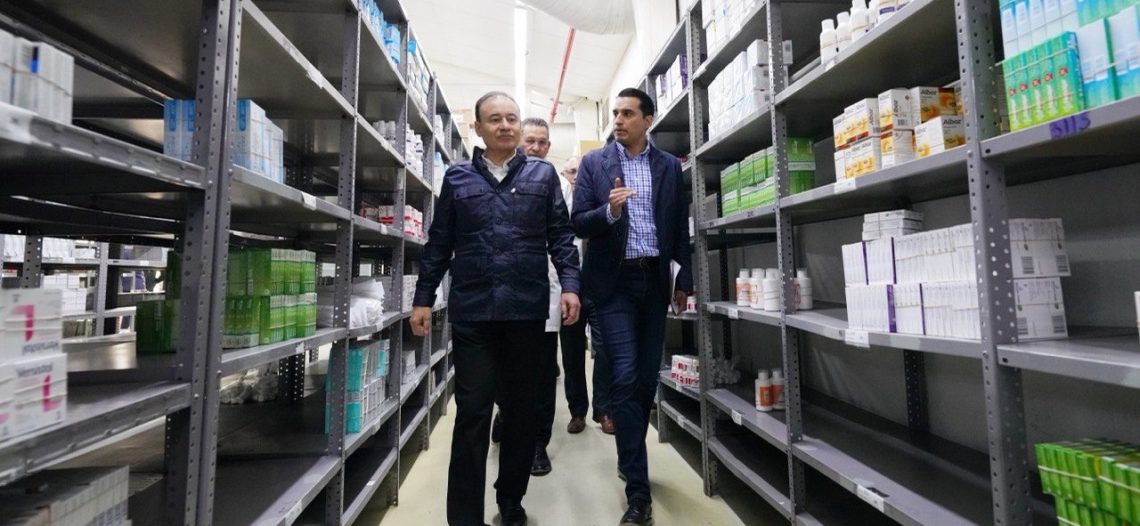 Avanza Gobierno para abastecer medicamentos a derechohabientes de Isssteson