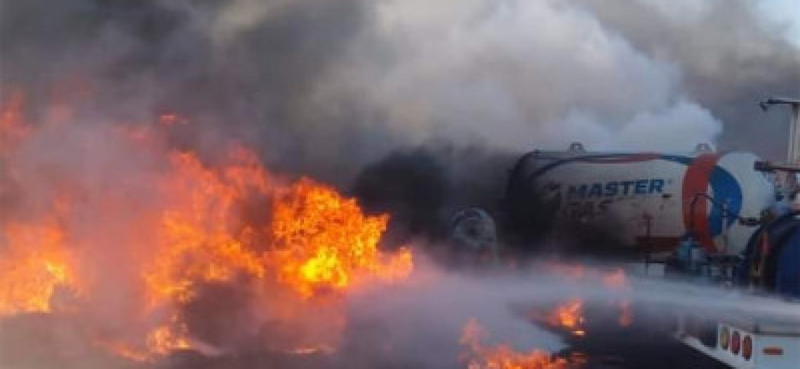 Graban momento de explosión en gasera de Nuevo León