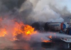 Graban momento de explosión en gasera de Nuevo León