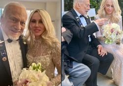 Buzz Aldrin, segundo hombre en pisar la Luna, se casa por cuarta vez a sus 93 años