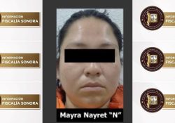 Se ejecutó la orden de aprehensión en contra de Mayra Nayret “N.”, madre de un niño de tan sólo un año y un mes de edad, que fue privado de la vida cuando fue golpeado para que guardara silencio.