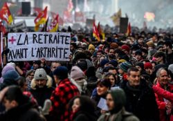 Un millón de franceses rechazan reforma de Macron