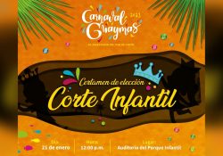 Invita el Ayuntamiento de Guaymas al Certamen de elección de la ‘Corte Real Infantil’.