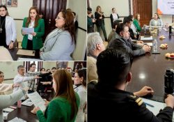 Toman protesta a integrantes del Comité Municipal de Salud; participan en taller intersectorial