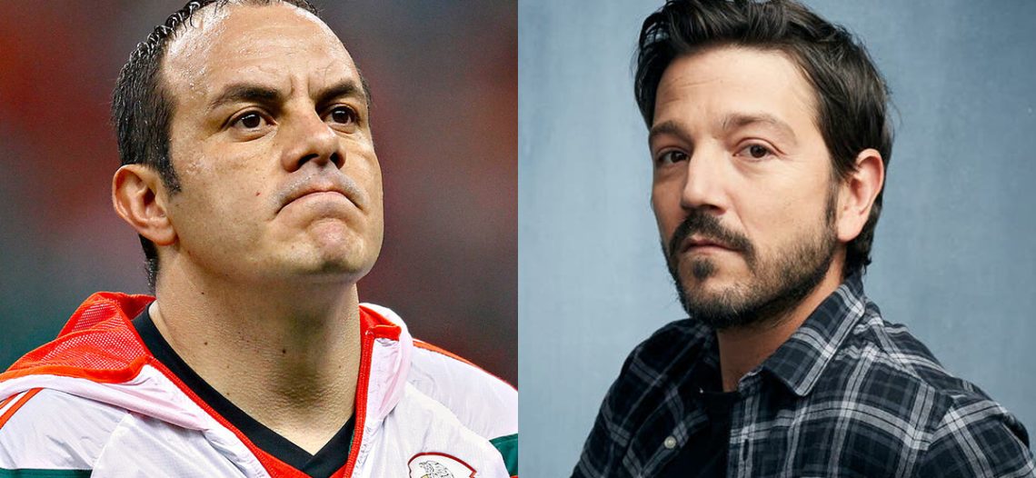 Diego Luna rechaza oferta para interpretar a Cuauhtémoc Blanco en bioserie