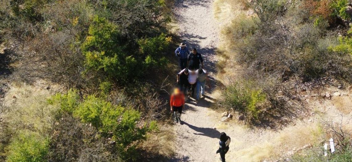 Rescata Policía Estatal a mujer lesionada al subir al Cañón del Nacapule en San Carlos