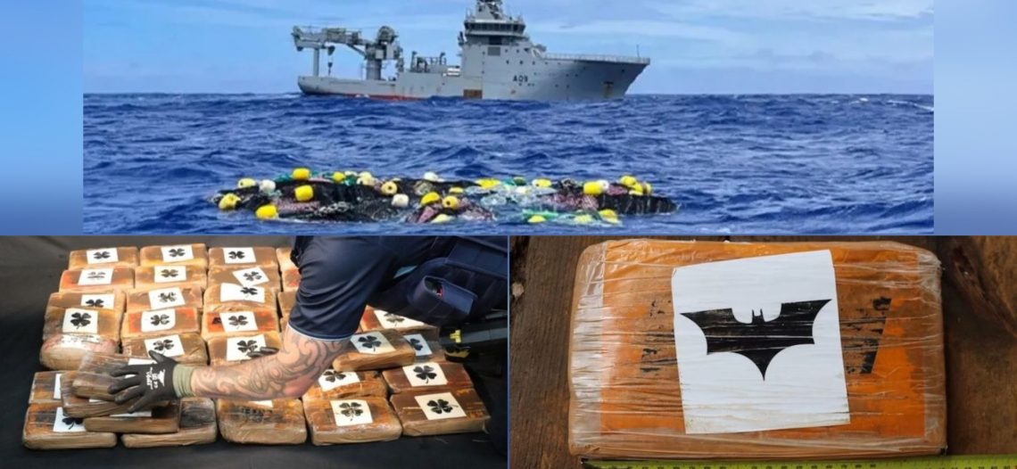 En mares de Nueva Zelanda flotaban más de 3 toneladas de cocaína