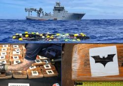 En mares de Nueva Zelanda flotaban más de 3 toneladas de cocaína