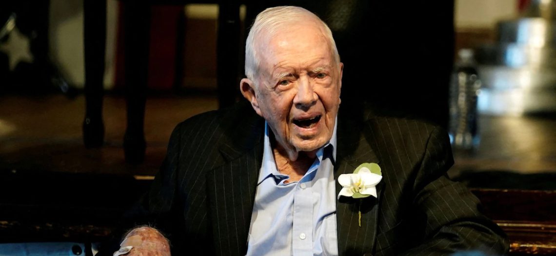 Jimmy Carter, expresidente de EU, comenzará a recibir cuidados paliativos
