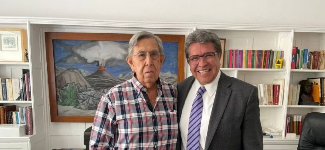 Porque “la República nos necesita”, se reúne Ricardo Monreal con Cuauhtémoc Cárdenas