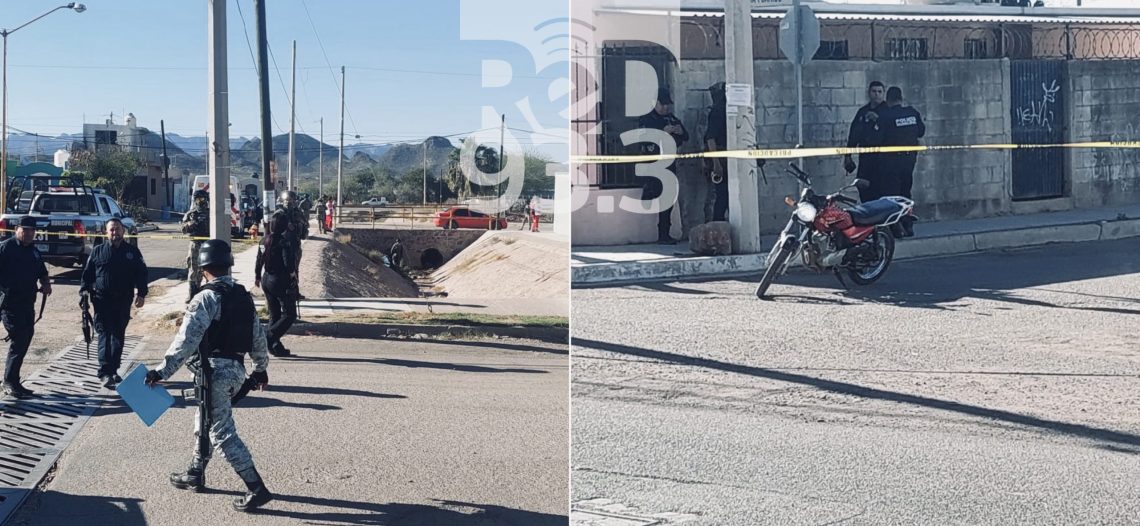 Concretan ejecución contra motociclista en norte de Guaymas