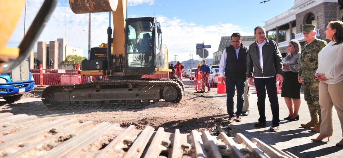 Supervisa Alfonso Durazo inicio de obras de rehabilitación en Guaymas