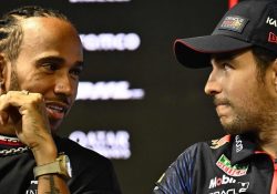 Lewis Hamilton halaga al RB19 de Checo Pérez y Max Verstappen