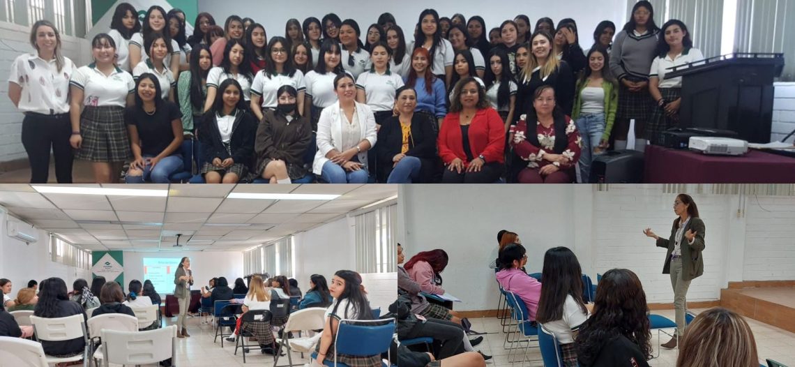 Comparte Instituto Municipal de la Mujer pláticas con alumnas de Conalep Guaymas