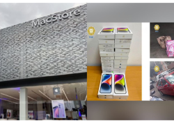 Detenidas tres personas por el robo de 185 iPhones de una tienda de Apple en Ciudad de México