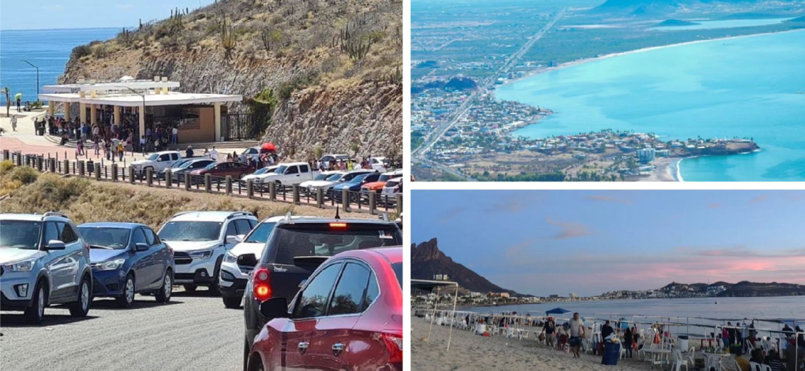 Un fin de semana largo exitoso es lo que registró el destino turístico de Guaymas y San Carlos en el primer puente del mes de marzo.