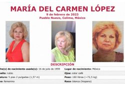 Alerta FBI por secuestro de mujer estadounidense en Colima
