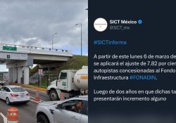 Siempre si aumentaron las tarifas carreteras; hace una semana la SICT negaba este paso