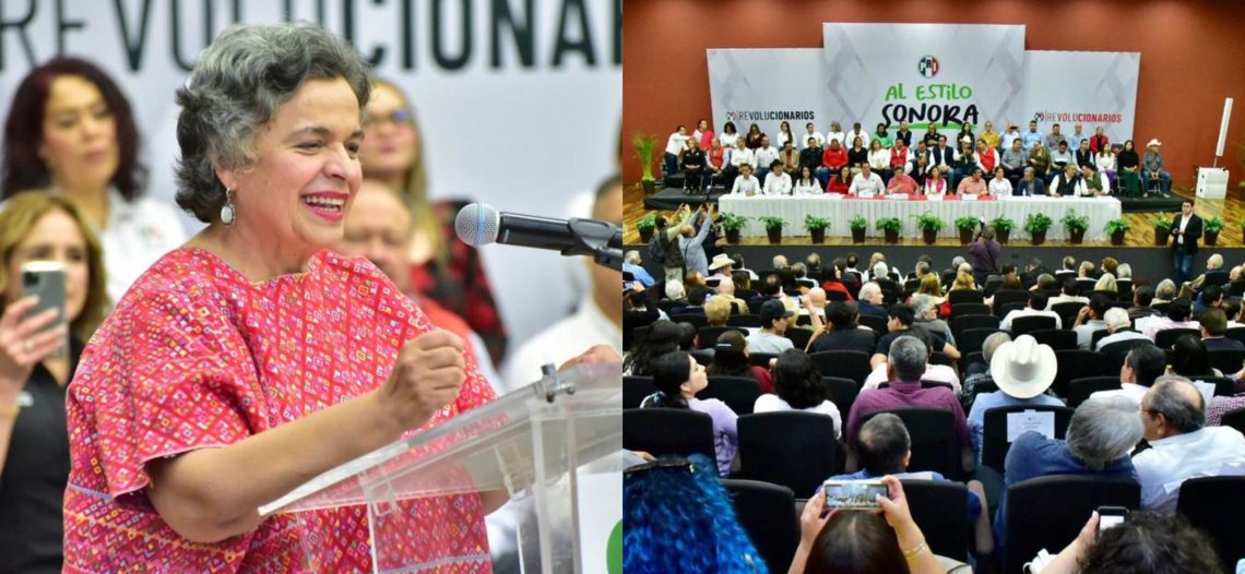 Celebran aniversario del PRI en Sonora; llama Beatriz Paredes a realizar una profunda reforma democrática