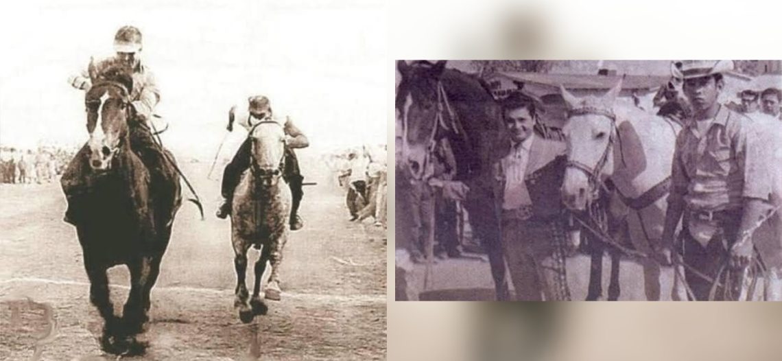 Trasciende el tiempo la carrera del “Moro” de Cumpas y el “Zaino” de Agua Prieta