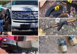 Decomisa Mesa de Seguridad armas, granadas y vehículos en Cajeme