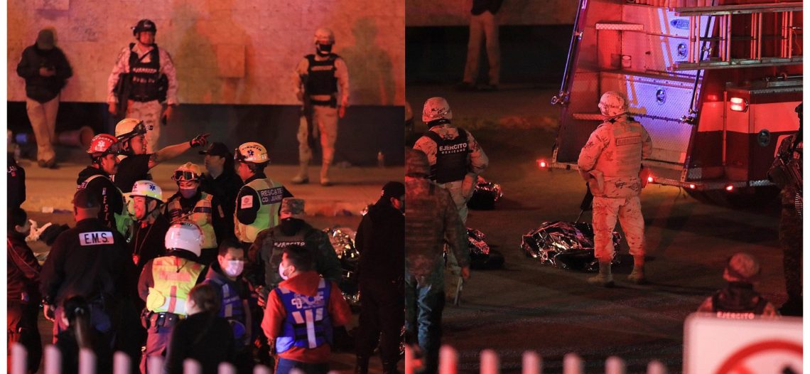 Incendio en sede del Instituto de Migración en Cd. Juárez, deja 39 migrantes muertos