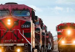 Nuevo servicio de tren intermodal de carga unirá México, EU y Canadá