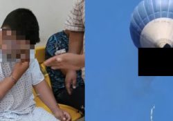 Trasladan a Fiscalía al piloto del globo aerostático que se incendió