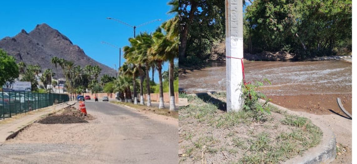 Sigue suspendida la rehabilitación del bulevar Encinas; persiste la fuga de aguas negras