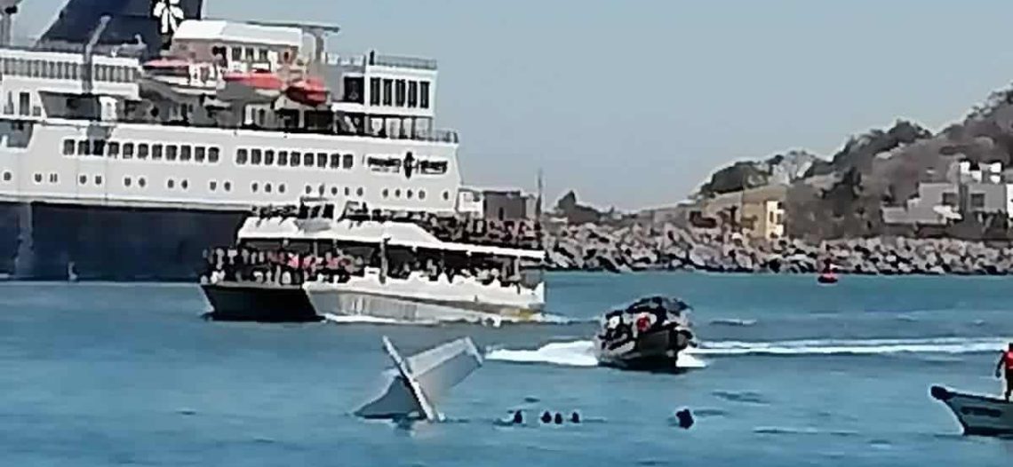 Una avioneta se hundió en el mar en Mazatlán, el piloto y su hijo de 2 años habrían muerto